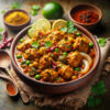 Chicken Rara, a harmonious blend of succulent chicken pieces and minced chicken, bathed in a rich, spiced gravy, offers an explosion of flavors in every bite
