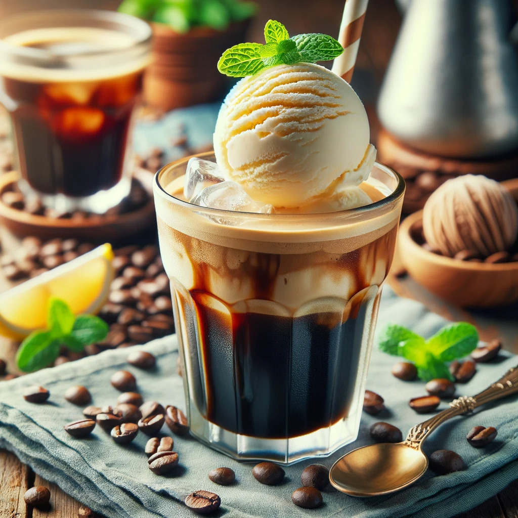 Cold Coffee with Ice Cream