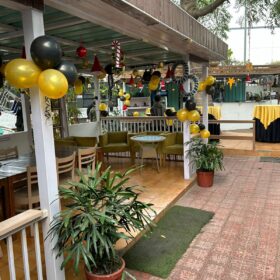 Our restaurant's main dining area is a testament to luxury and taste, offering a feast for the senses.