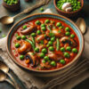 Our Matar Mushroom combines fresh green peas and succulent mushrooms in a flavorful tomato and onion-based gravy. The emphasis on using freshly picked vegetables and maintaining a pristine cooking environment ensures this dish is not only savory but also meets high hygiene standards.