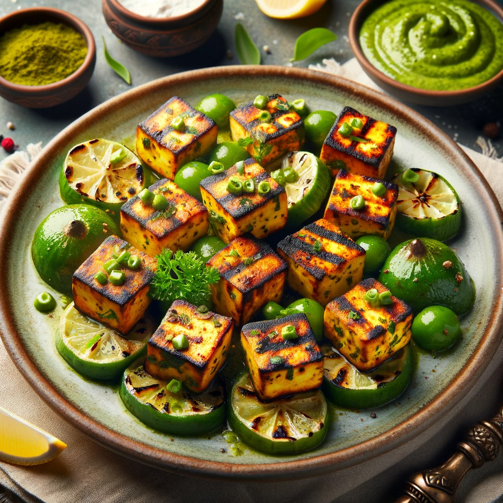 Paneer Haryali Tikka
