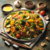 Veg Hakka Noodles at our restaurant are a vibrant mix of fresh vegetables and stir-fried noodles, seasoned with traditional Asian flavours. The vegetables and noodles are prepared in a clean and hygienic setting, ensuring a healthy, fresh, and flavourful meal that’s perfect for any noodle enthusiast.
