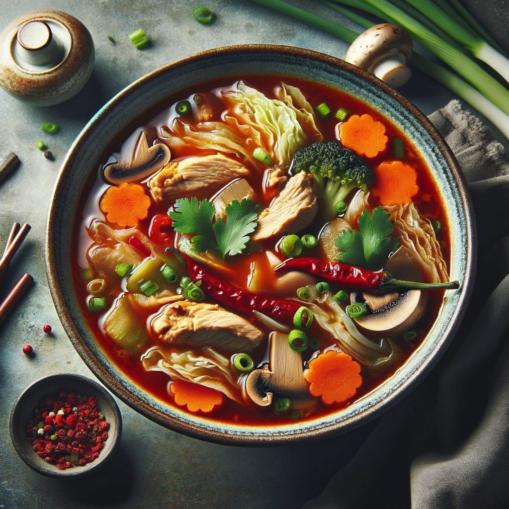 Chicken Hot & Sour Soup