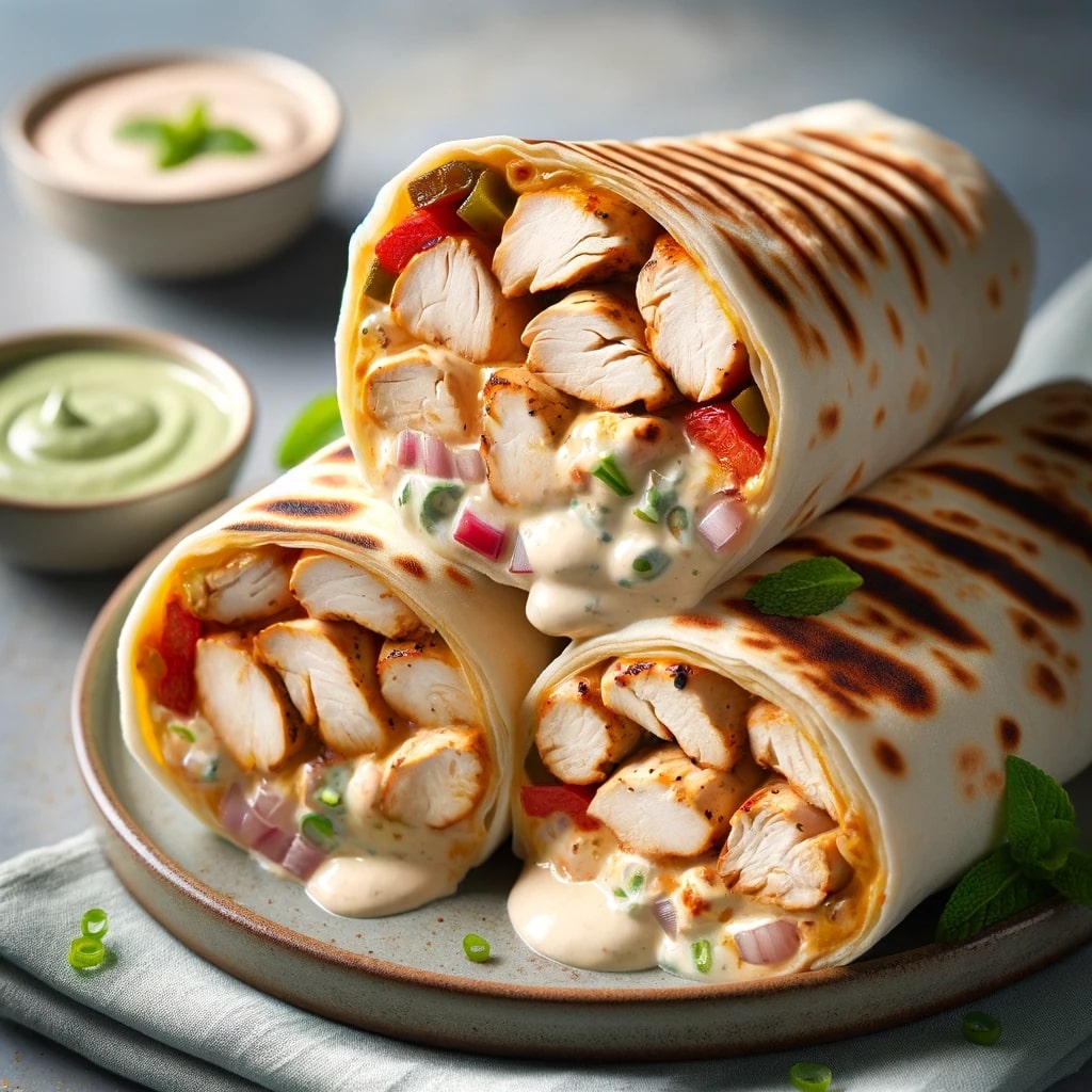 Chicken Malai Roll