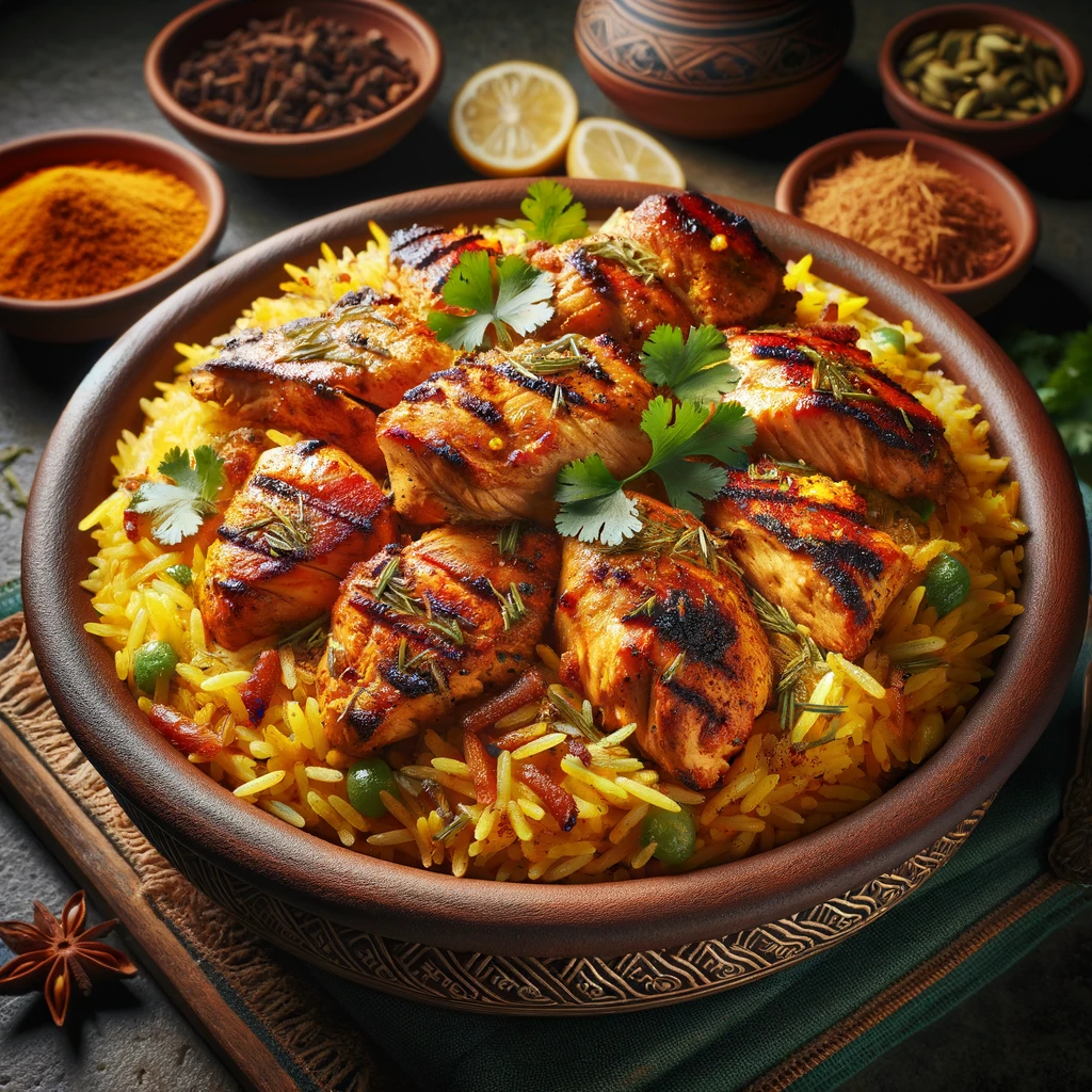 Chicken Tikka Biryani
