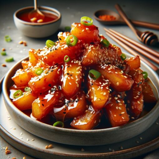Honey Chilli Potato
