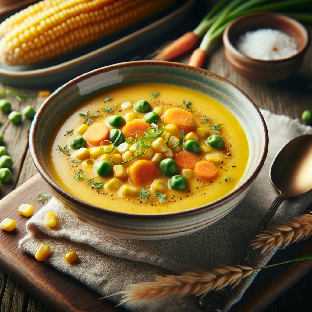 Veg Sweet Corn Soup